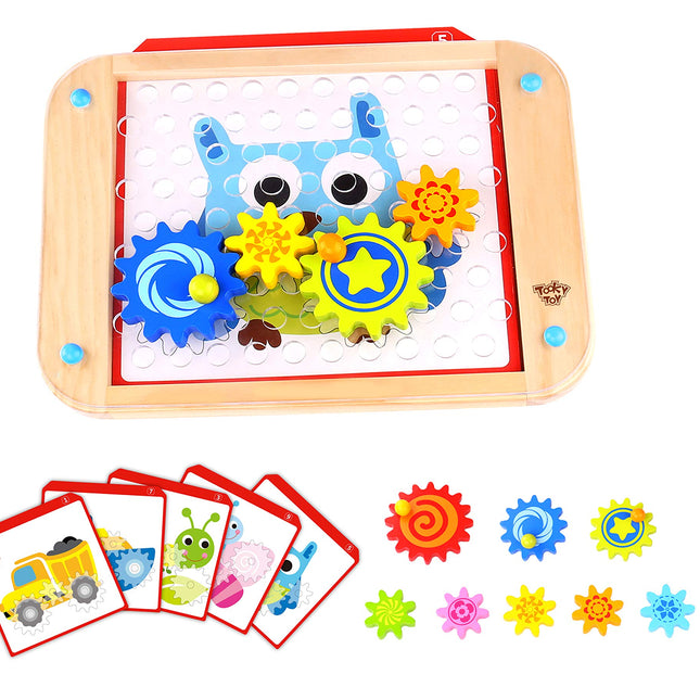 Set de Joc cu Roți Dințate - Învățare Interactivă TOOKY TOY