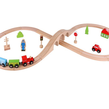 Set tren TOOKY TOY 30 Piese