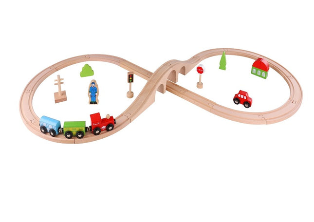 Set tren TOOKY TOY 30 Piese