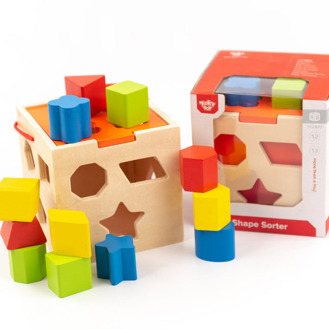 Jucarie educaționala forme lemn TOOKY TOY