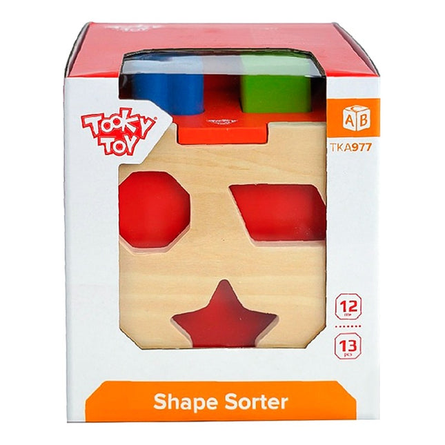 Jucarie educaționala forme lemn TOOKY TOY