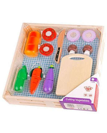 Set de jucării "Cutting Vegetables" din lemn TOOKY TOY